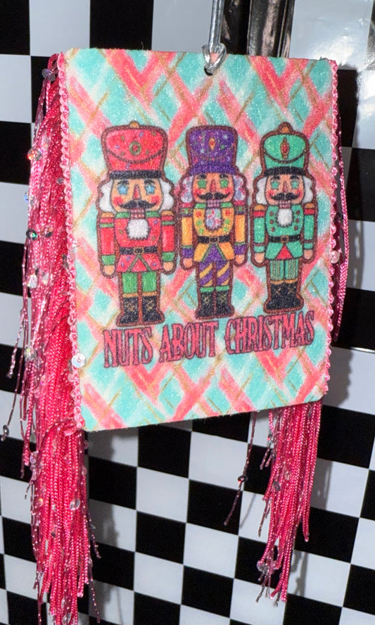 Nuts About Christmas Felt Freshie