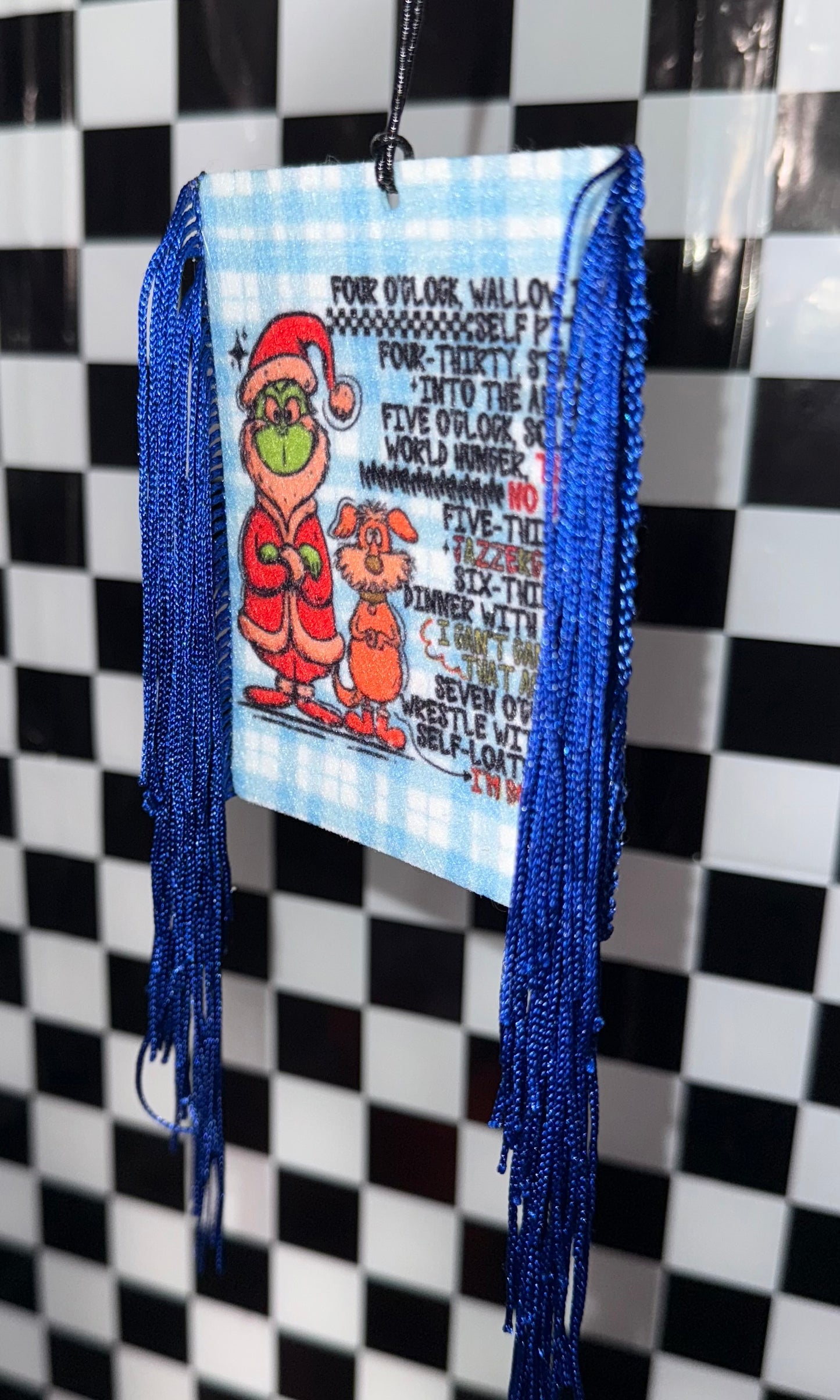 "I'm Booked" Felt Freshie