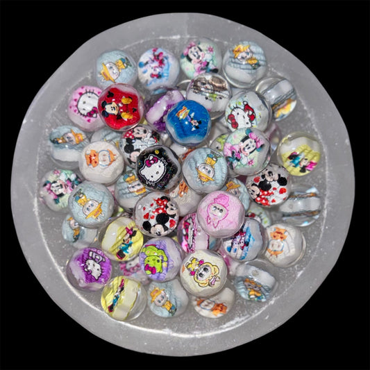Character Mix Resin Bead