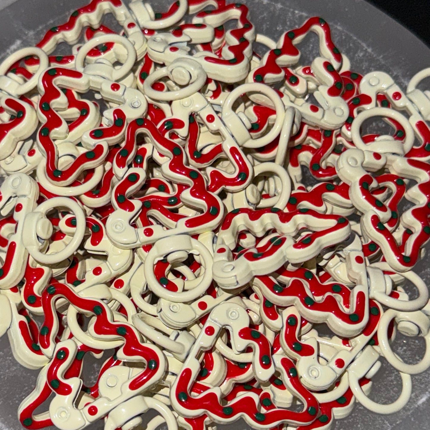 Christmas Tree Keychain Clasp Attachment