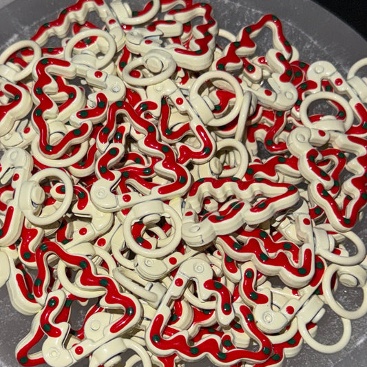 Christmas Tree Keychain Clasp Attachment