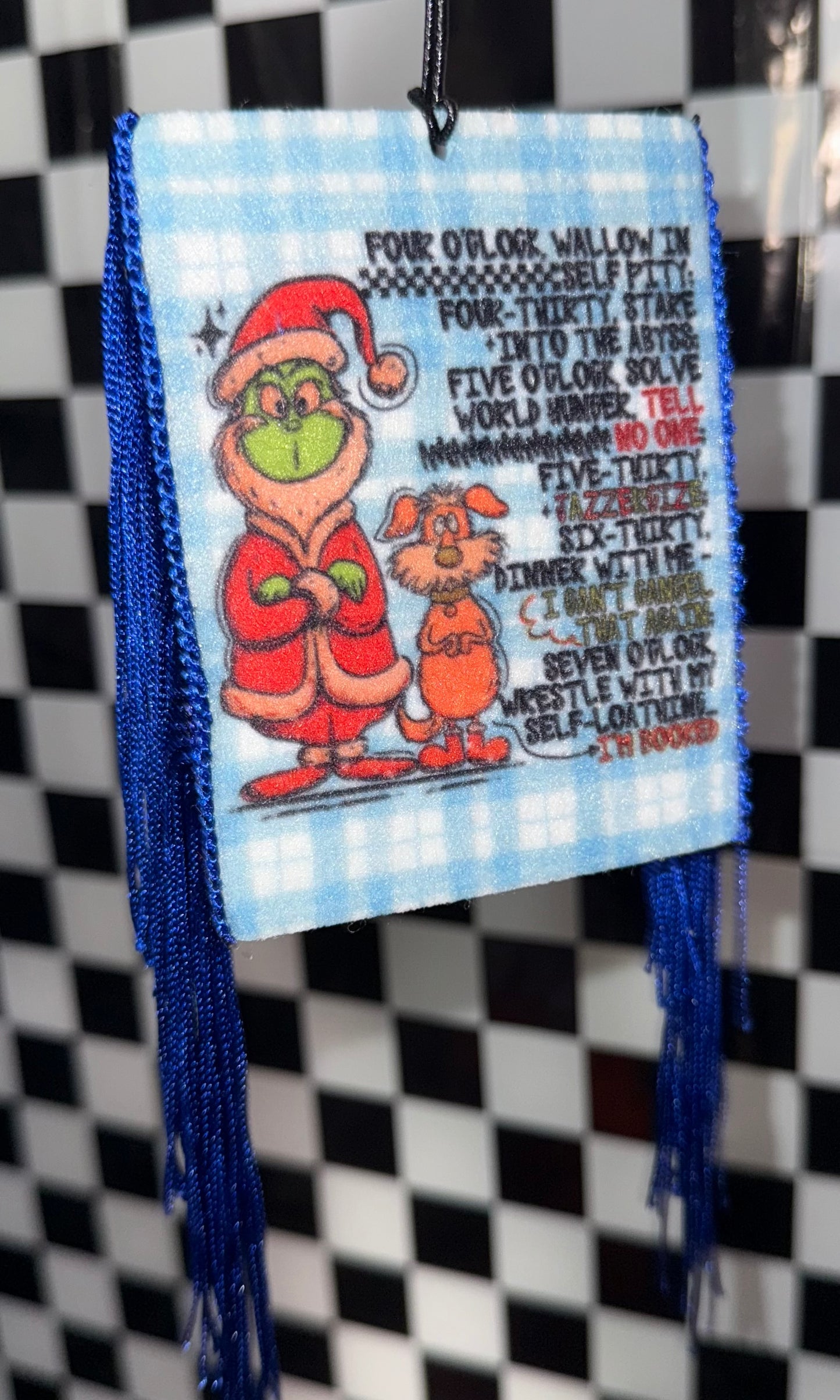 "I'm Booked" Felt Freshie