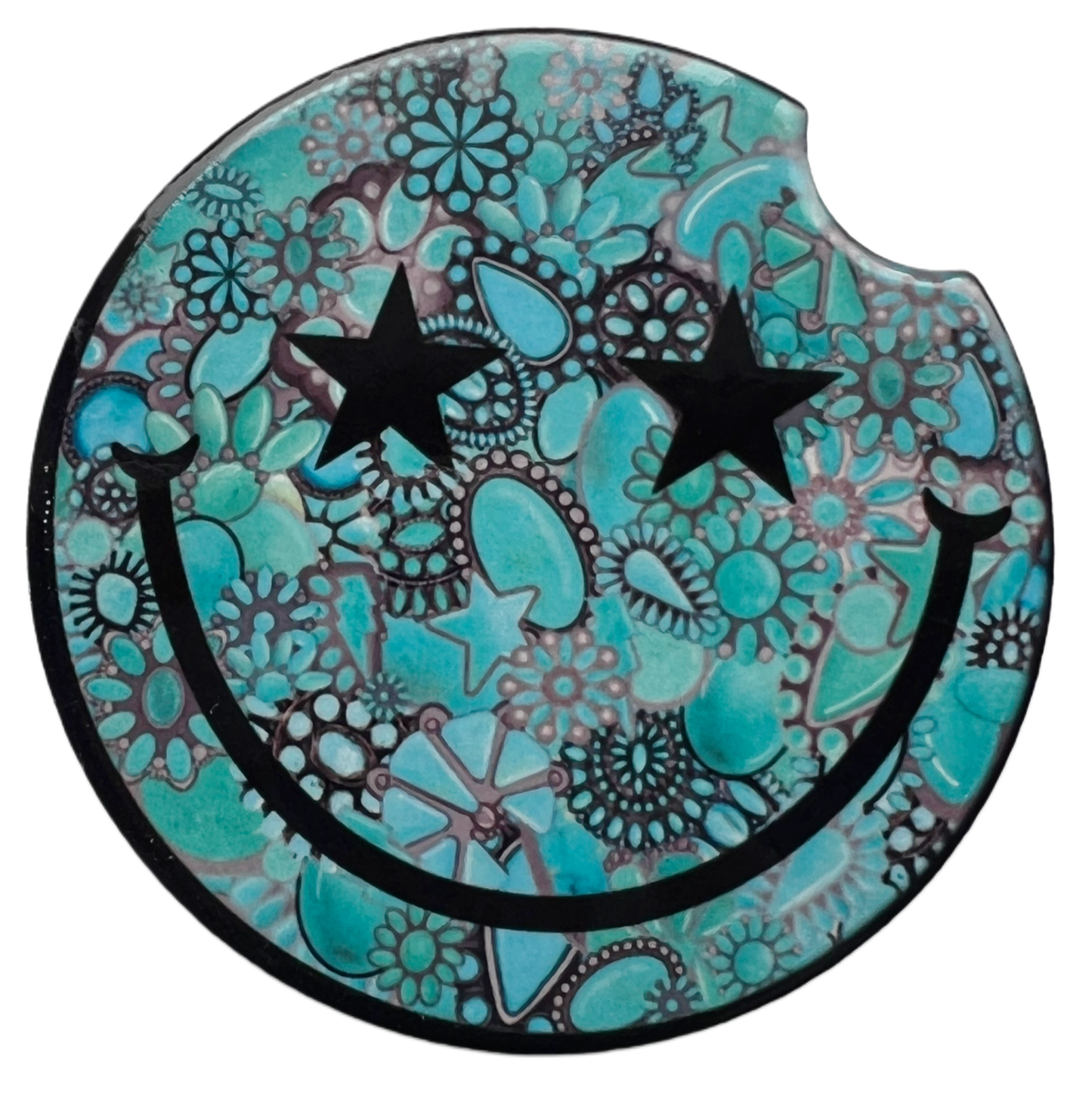 Turquoise Smiley