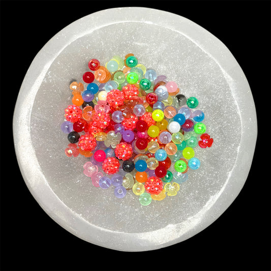 "Mixed" Acrylic Beads (NFP)