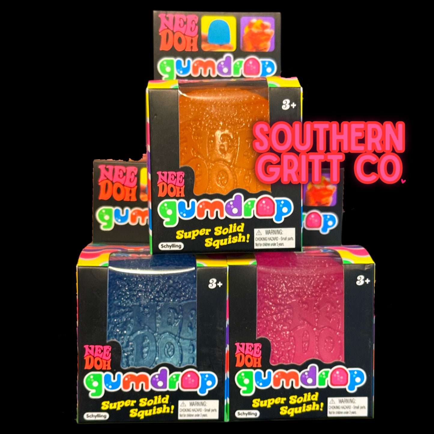 Gumdrop - Jelly Squish Toy (3 colors)