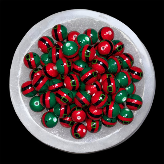 Elf Belt 18mm Acrylic Printed Bead