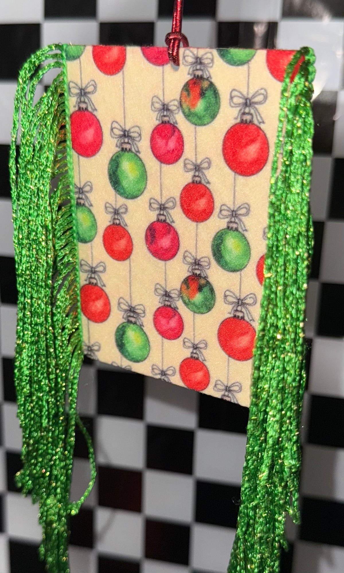 Vintage Ornament Felt Freshie