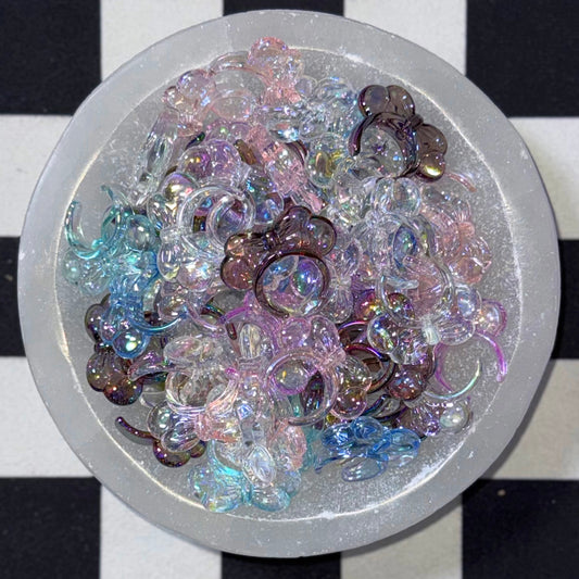 Minnie Mouse Ear Bead Covers for 16mm Acrylic Beads