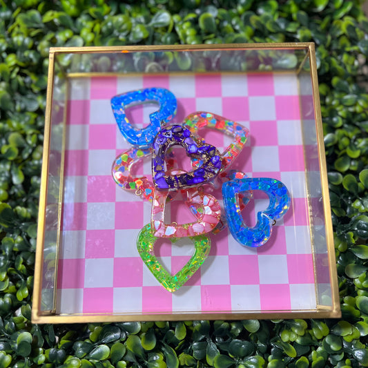 Heart Confetti Pendant