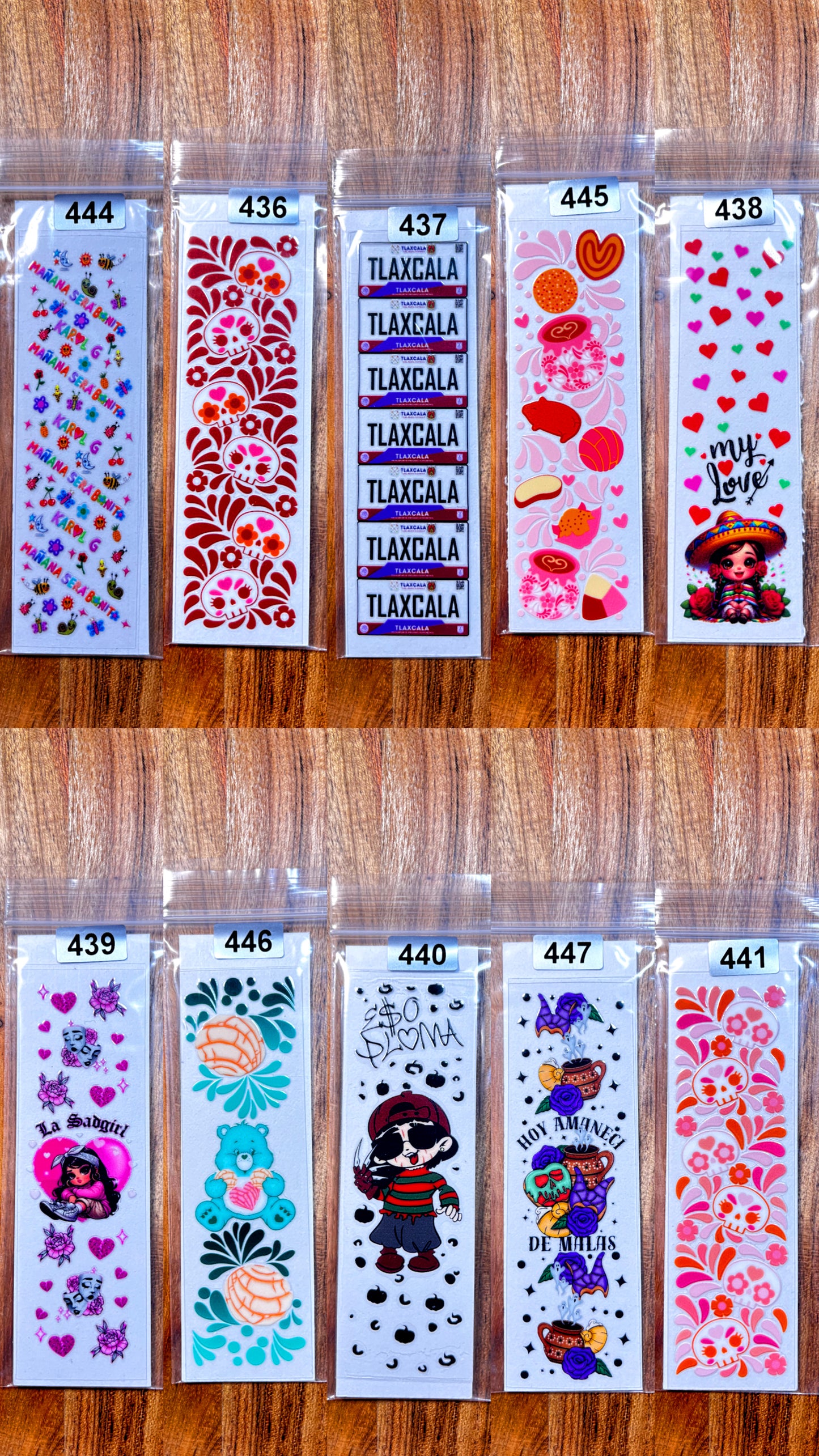 Bookmark | Pen DTF Wraps [Heritage]