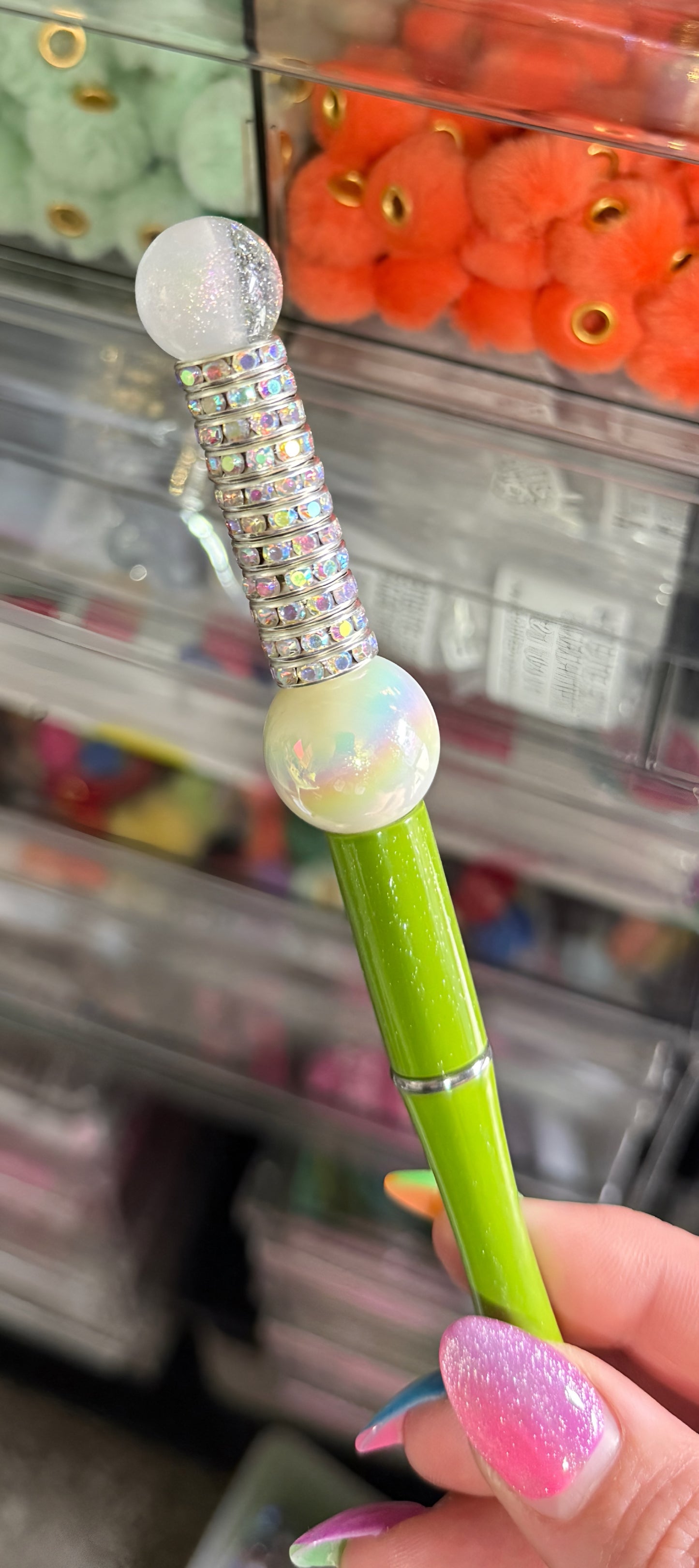 12mm AB Rhinestone Bead Spacer
