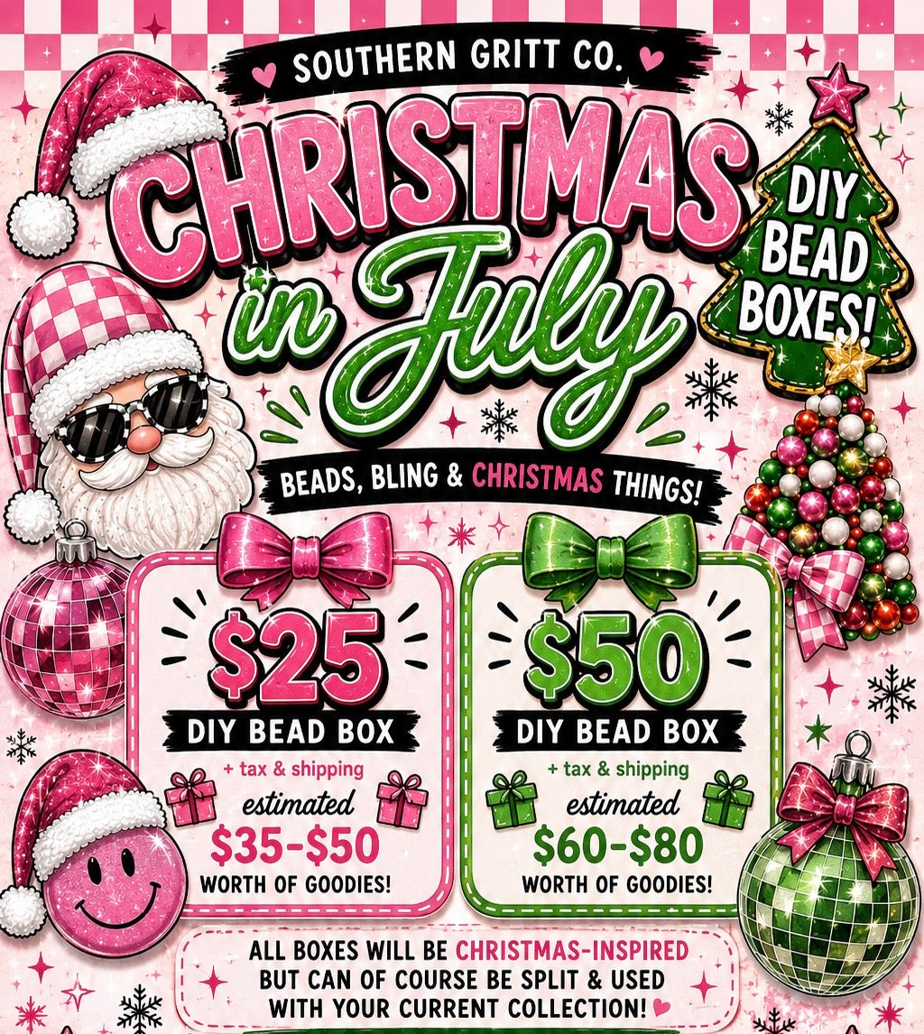 Christmas in July DIY Box (2 options) PREORDER *READ DESCRIPTION*