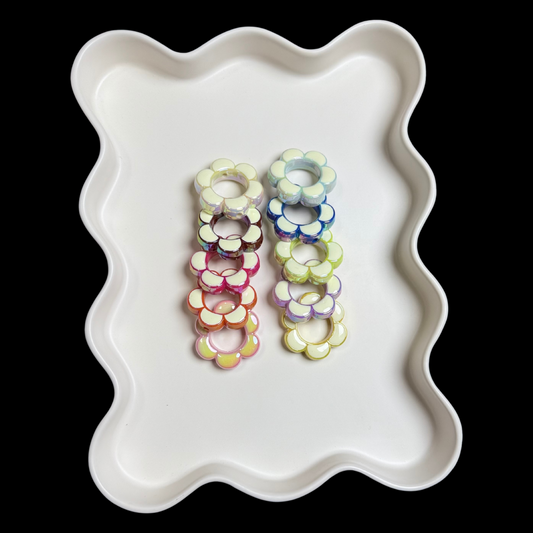 UV Mixed Color Acrylic Flower Frames
