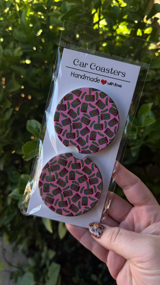 Car Coasters (2pk)