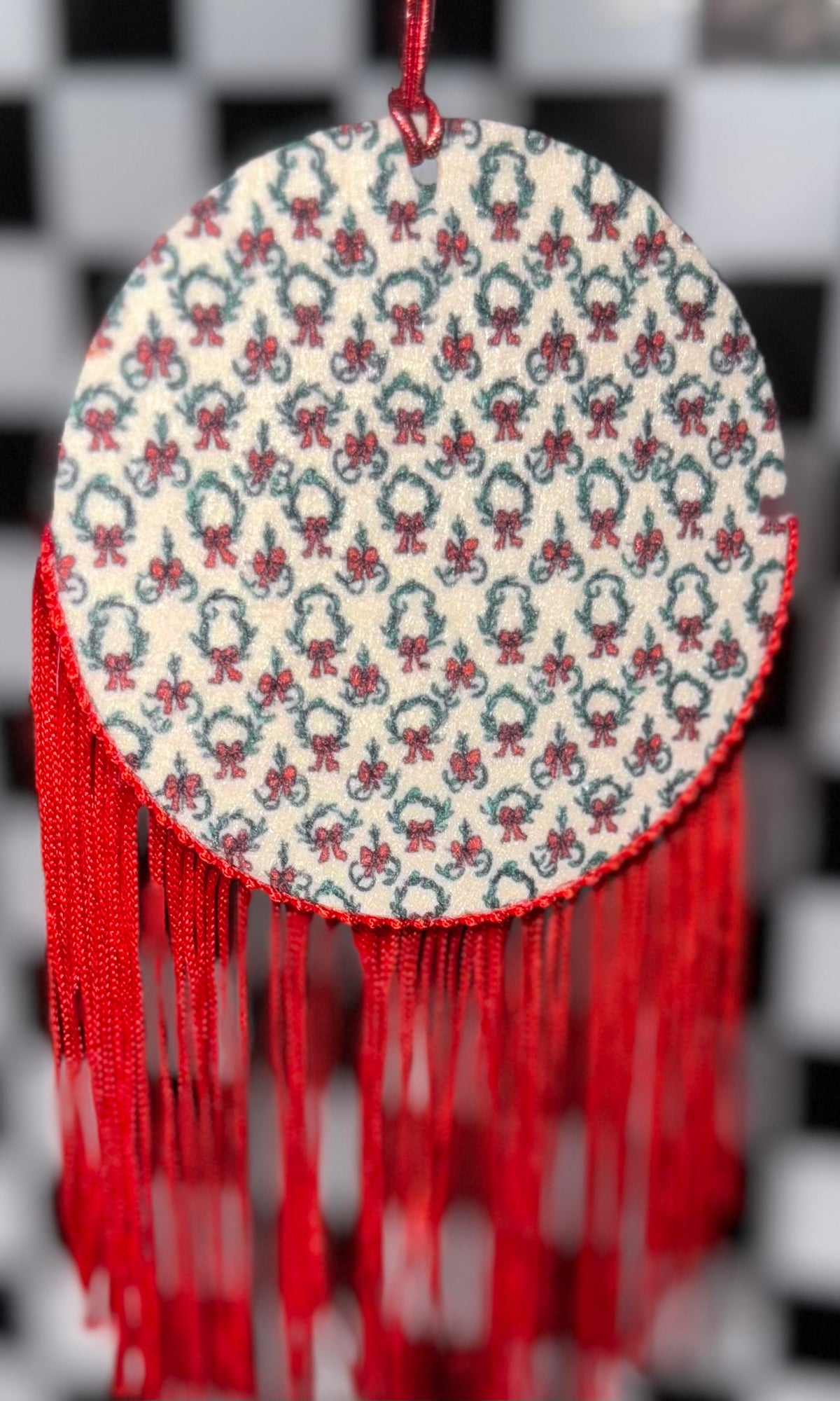 Wreath Warmth Felt Freshie