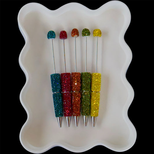 Fancy Rhinestone Bead-able Pens #8