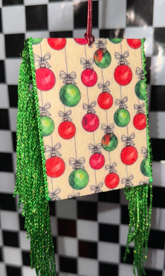 Vintage Ornament Felt Freshie