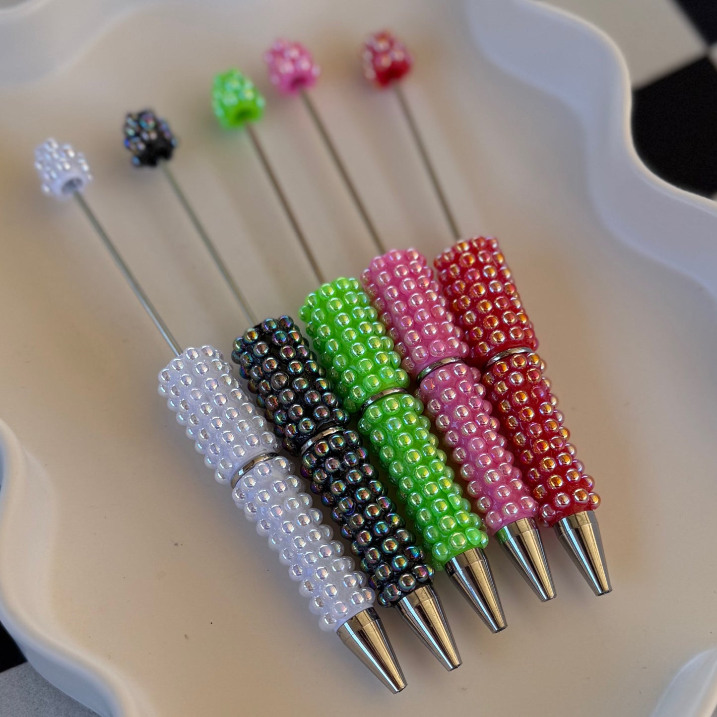 Bubble Rhinestone Beadable Pens