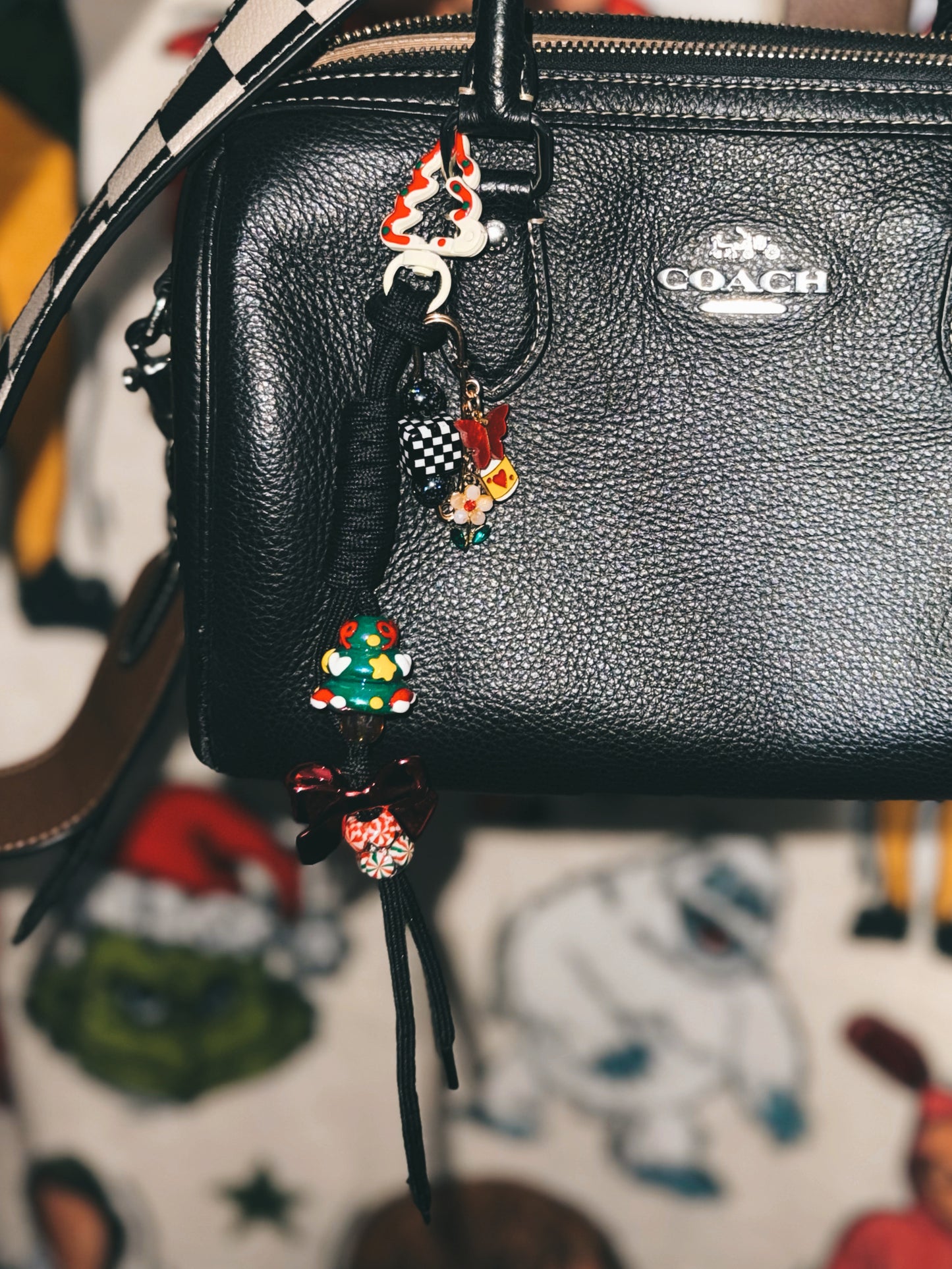 Christmas Tree Keychain Clasp Attachment