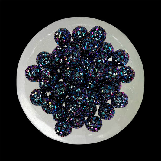 "Aurora" Rhinestone Acrylic Bead (1 Count)