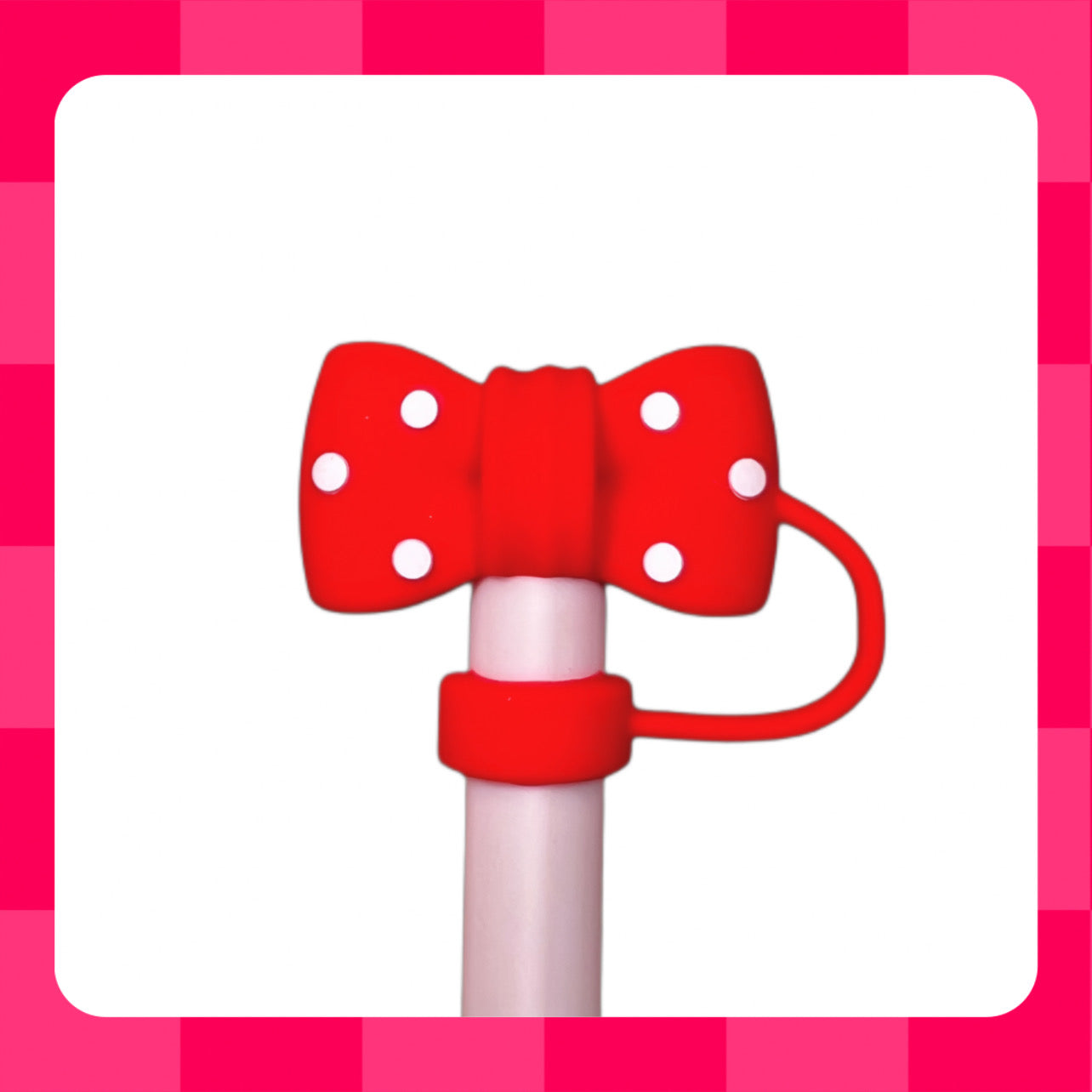 Polkadot Red Bow