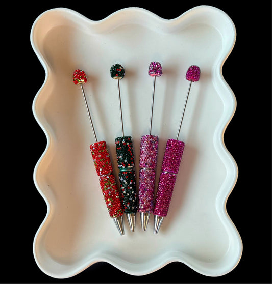 Fancy Rhinestone Bead-able Pens #11