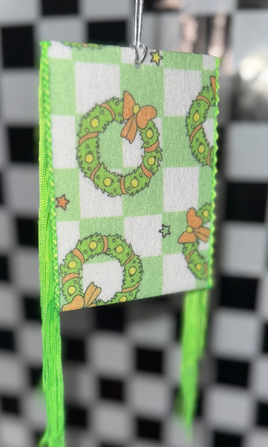 Mr. Who Wreath Felt Freshie