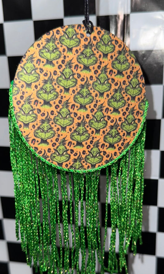 Green Guy Vibes Felt Freshie