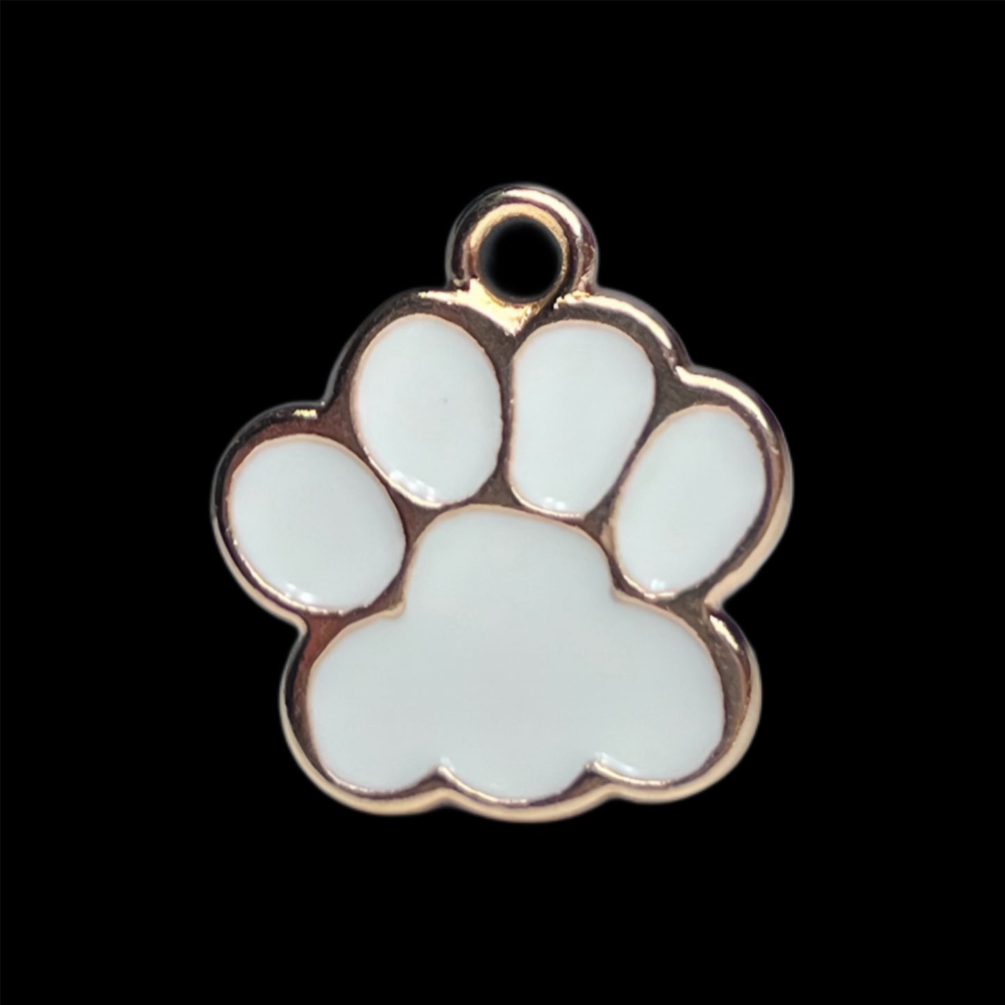 Gold Paw Charm