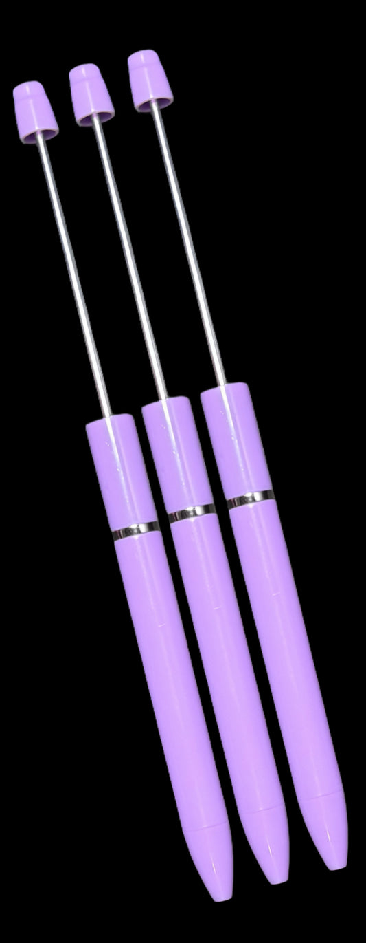 "Lavender" Bead-able NEW Pen Design