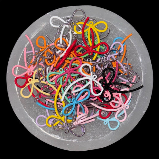 Bow Charm Pendant Mix