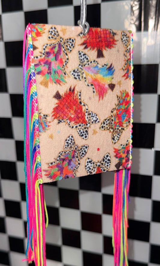 Preppy Christmas Trees Felt Freshie