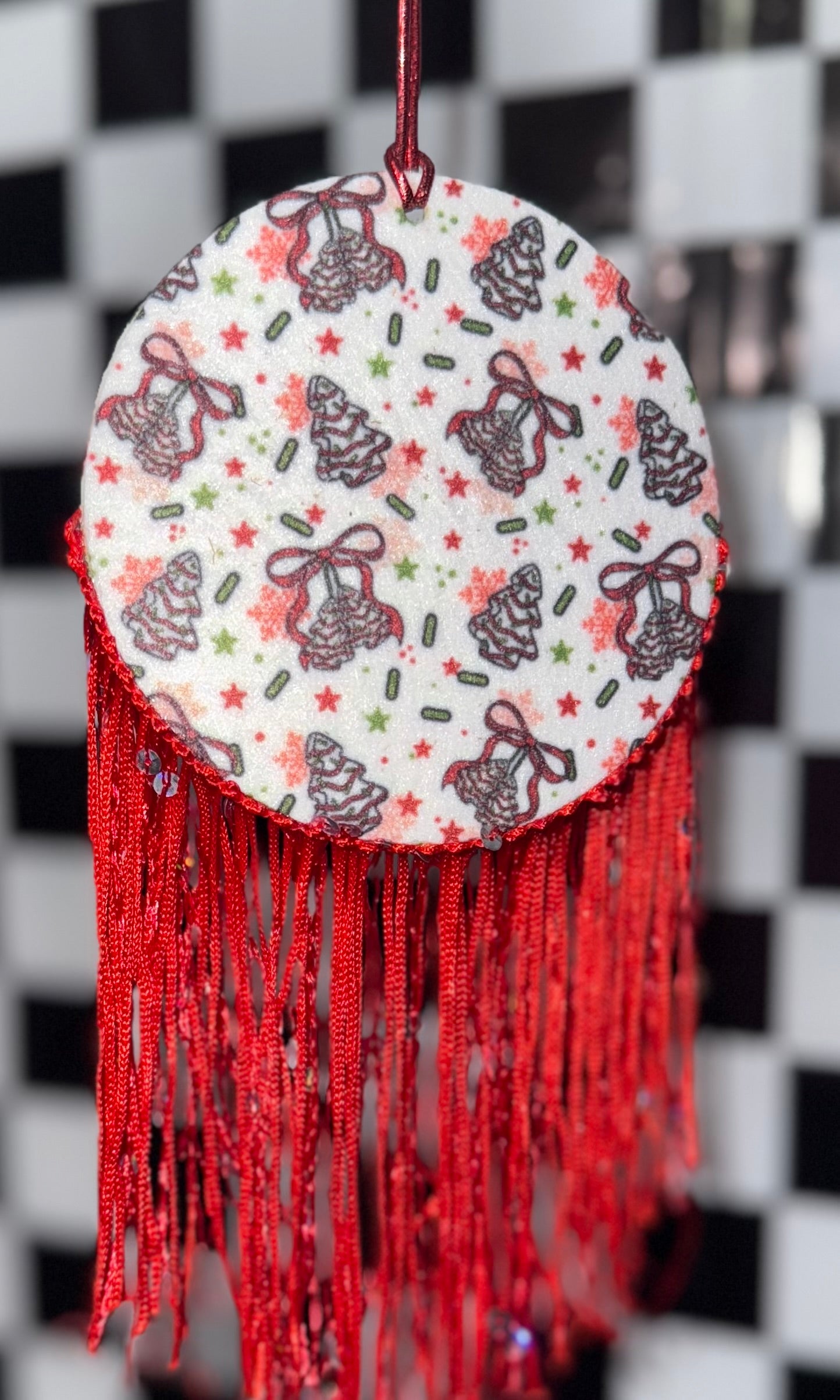 Sweet Cherry Cakes Felt Freshie