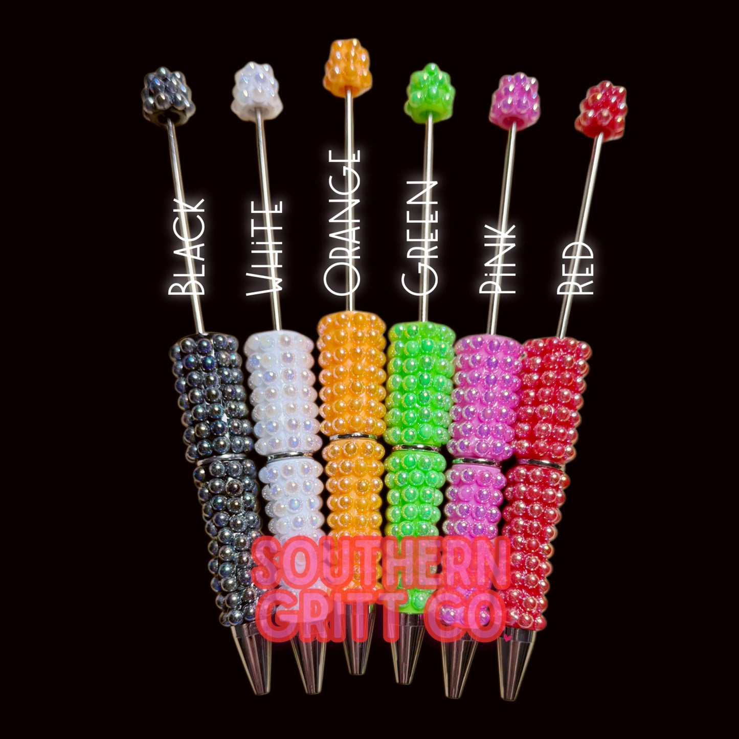 Bubble Rhinestone Beadable Pens