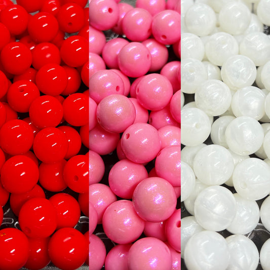 Silicone VDay Mix Beads