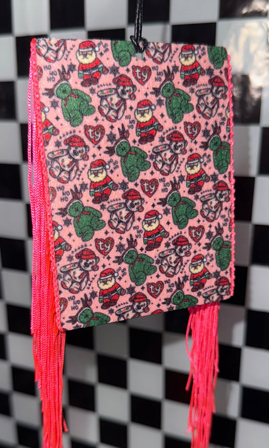 90s Bean Baby Christmas Felt Freshie