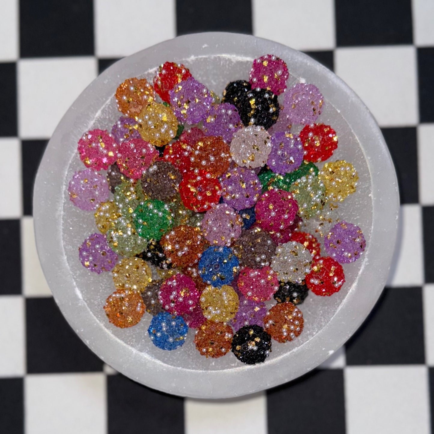 #45 Jelly Sugar Color Mix Acrylic Bead