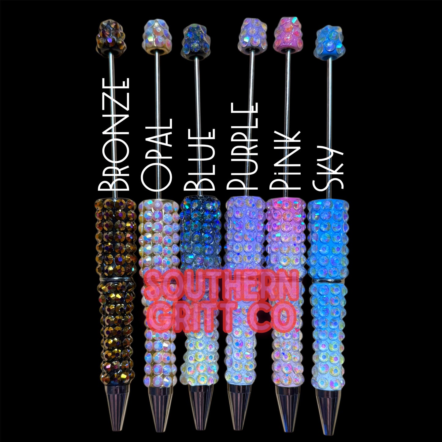 Bling Bubble Rhinestone Beadable Pens