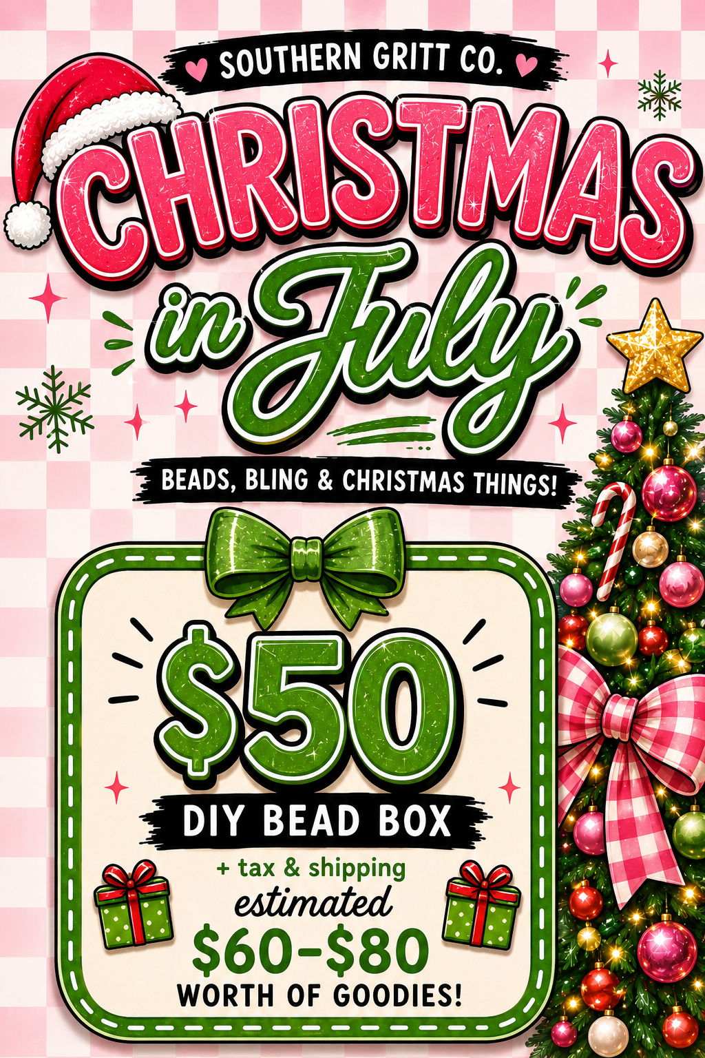 Christmas in July DIY Box (2 options) PREORDER *READ DESCRIPTION*